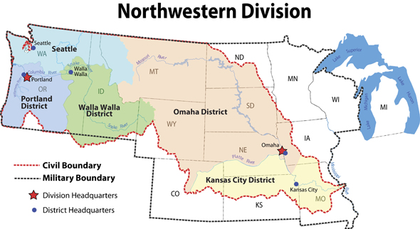 NWD Districts Map